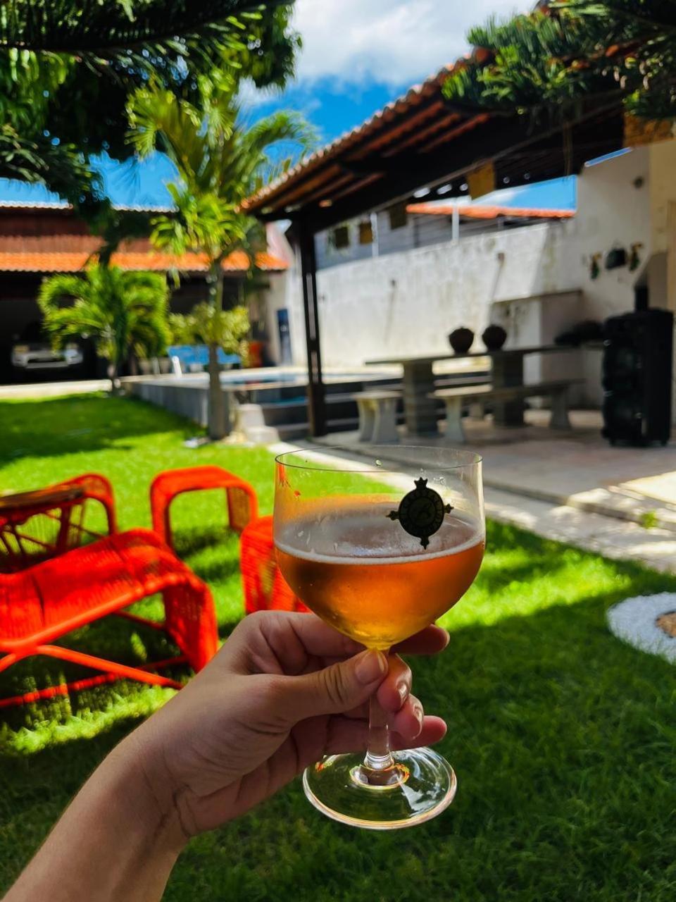Casa Simoes Hotel Fortim Bagian luar foto